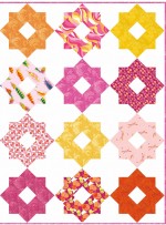 Garden Delight Pink Quilt by Susan Emory /54"x72" 