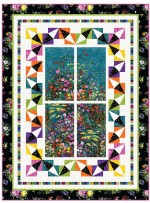 Garden View Quilt by Wendy Sheppard /53"x71"