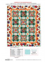 Gardens at the crossroads Bright and Bold by Heidi Pridemore Kitting Guide
