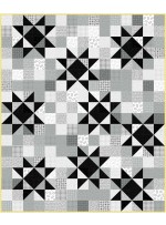 Twinkle Graydations Quilt by Swirly Girls Design 60"x72"