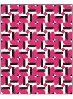 Give it a Whirl Quilt by Hunter's Design Studio /64"x80"