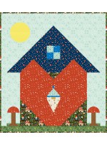 The Heart of a Gnome Quilt by Charisma Horton /47"x53"