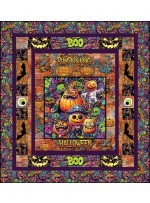 The Pumpkin King Quilt feat. Graff Monsta Crew by The Whimsical Workshop