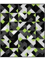 Shades of Gray Graydations Quilt by Heather Valentine of The Sewing Loft 60"x72"