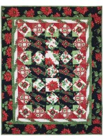 Happy Holly Days Quilt by Marinda Stewrat /40"x51"