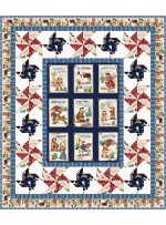 Lil Rodeo happy trails quilt by christine stainbrook - free pattern available in December, 2023