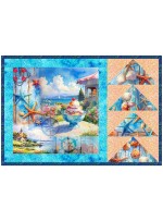 Flock of Geese Placements (Set of 6) feat. Harbor Days by The Fabric Addict