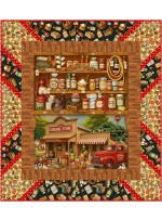 Panel Pop Quilt feat. Homestead General Store by Swirly Girls Design