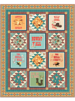 Ready to Ride Quilt feat. Howdy Cowgirl by Project House 360 - free pattern available November, 2025