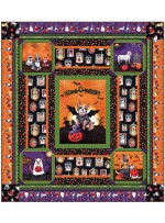 Howl-O-Ween Quilt by Heidi Pridemore /54"x60"