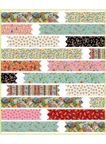 Washi Tape I heart Kitsch quilt by natalie crabtree-free pattern availabel in march, 2024