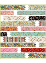 Washi Tape I heart Kitsch quilt by natalie crabtree