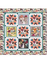 Frolic Quilt feat Imperfectly Perfect by Project House 360 - free pattern available December, 2025