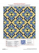 Interwoven Squared Summer Sunflowers CDM365 Studios kitting guide