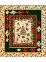 Wintertime Playground Quilt feat. Jolly Holiday Kids by Natalie Crabtree- free pattern available May 2027