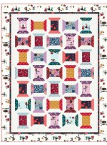 Just Spoolin' Quilt by Wendy Sheppard /53.5"x59.5"