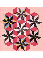 Constellation - Kaleidoscope Quilt by Everyday Stitches 70"x73"