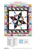 kaleidoscope by Project House 360 Black and white and bright allover  Kitting Guide