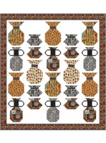 Pottery Maker Quilt by Natalie Crabtree 65"x72"