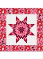 Be Mine Quilt feat. Kiss Me Quick! by Project House 360 - free pattern available October 2026
