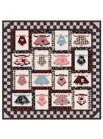 Grandma's in the kitchen quilt by penni Domikis 60"x60"