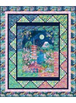 Kyoto Nights Quilt feat. Kyoto Blossom by The Whimsical Workshop