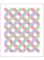 Hugs and Kisses La Fiesta Quilt by Swirly Girls Design - 55"x67"