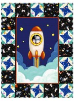 Lift Off Quilt by Susan Emory /32"x42"