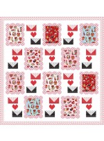 love notes quilt vintage valentines by natalie crabtree