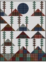 Mountain Lodge by Charisma Horton /54"x72" (fat quarter Friendly)