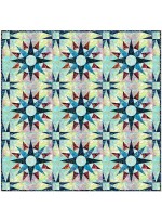 Mariner's Delight Quilt by Carl Hentsch of 3 Dog Design /64"x64"