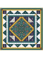 woodland magic quilt midnight forest by marsha evans moore