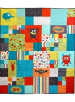 Monster Mash Quilt by Susan Emory /54"x60"