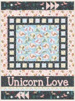 Lullaby Lane - My Unicorn Loves Quilt by Sassafras Lane Designs 34"x52"