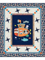 Sea World - Nautilus Quilt by project House 360 45"x55" 