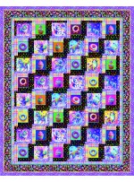 Cupcakes & Kitties Quilt feat. Neon Cats by The Whimsical Workshop