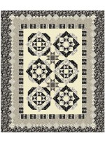 New Beginnings- Cream  Quilt by Susan Emory /92"x102"
