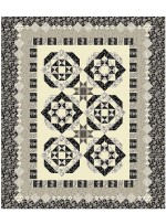 New Beginnings- Cream  Quilt by Susan Emory /92"x102"