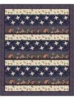 Wishing Stars feat.Nocturnal Garden by Natalie Crabtree-free pattern available  in July, 2025