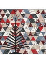 tinsel tree oh deer winter iquilt by everyday stitches /70"Wx73"H