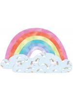 Over the Rainbow Pillow by Heidi Pridemore /32"x20
