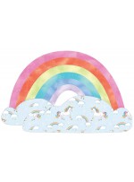 Over the Rainbow Pillow by Heidi Pridemore /32"x20