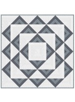 Paint Box -White Hot Quilt by Colourwerx 48"x48