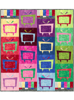 Mod TV Quilt feat. Patina by Colorwerx