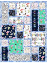 Rainy Quarter Tiles feat.Paws in the Rain by Ladeebug Design