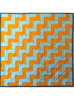 Endless Stairs Cotton Couture Quilt by Lynn Woll