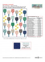 Pickleball Club Peace Love Pickleball by Natalie Crabtree Kitting Guide 