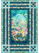 Happy Serene Quilt feat. Pond of Serenity by Ladeebug Design