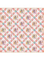 Harlequin Garden quilt feat. Primrose Garden by Project House 360