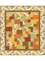 Snappy - Pumpkin Farm Quilt by Swirly Girls Design 60"x66"